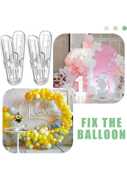 20 Adet Balon Kemeri Klipsleri Plastik Şeffaf Yaylı Kelepçeler 2,4 Inç Klips Balon Kemeri Kiti Doğum Günü Dekorasyonu El Sanatları Için (Yurt Dışından) indirimleri
