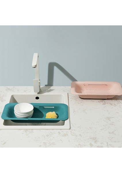 Mutfak Uzatılabilir Süzgeç Meyve Erişte Makarna Yemek Süzgeç Sepeti Yerden Tasarruf Sağlayan Taşınabilir Süzgeç Lavabo Üstü Gri (Yurt Dışından) fiyatları