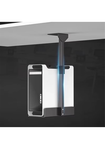 Evrensel Pc Kasa Tutucu Masa Altı Duvar Yan Montajlı Cpu Standı Ayarlanabilir Bilgisayar Ana Bilgisayar Askısı Ana Bilgisayar Standı Braketi, A (Yurt Dışından) indirimleri