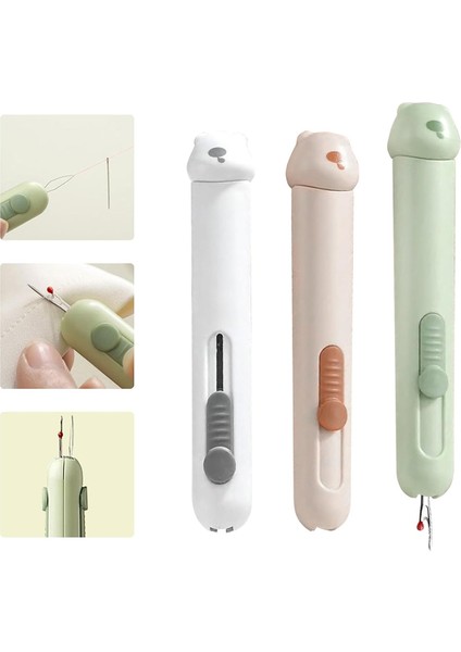 2'si 1 Arada Otomatik Iğne Geçirici Dikiş Sökücü, El Dikişi ve Nakış Için Iğne Geçiriciler, Hızlı Iğne Geçirme Aracı (Yurt Dışından) fırsatları