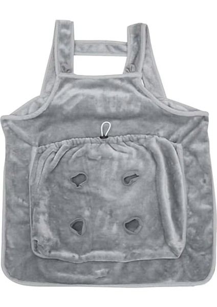 Delikli Kedi Taşıma Önlüğü, Açık Hava Seyahati, Küçük Kedi, Köpek, Askılı Göğüs Çantası, Uyku Cebi, Kış Peluş Evcil Hayvan Taşıyıcısı (Yurt Dışından)