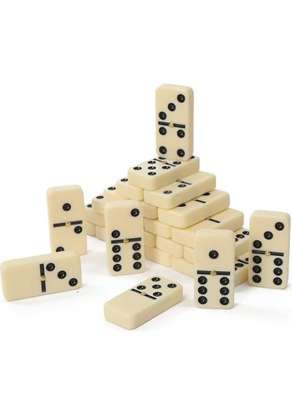 Yetişkinler Için 28 Parça Domino Seti Klasik Masa Oyunları Ahşap Kasalı Çift 6 Domino Oyun Seti 2-4 Oyuncu (Yurt Dışından) fiyatları