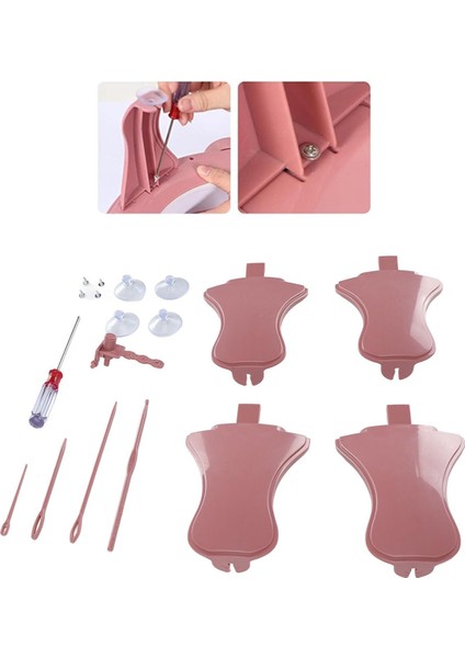 22, 32, 40, 48 ve Jamit Için 18 Parça Örgü Makinesi Adaptör Seti Yedek Aletler, Iğneler ve Örgü Aksesuarları (Yurt Dışından) fırsatları