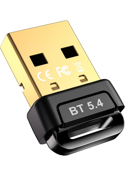 5.4 Bluetooth Adaptörü Sürücüsüz Edr/ble Düşük Gecikmeli Bilgisayar Harici USB Mini Bluetooth (Yurt Dışından) fiyatları