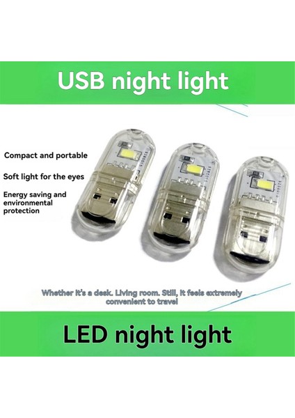 USB LED Fişli Lamba, Güç Bankası, Bilgisayar Mini Kitap Işığı, Taşınabilir Gece Lambası, Dizüstü Bilgisayar Okuma Beyaz Işık (Yurt Dışından) fırsatları