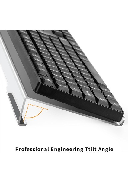 Akrilik Klavye Standı, Gelişmiş Yazma Deneyimi Için Şeffaf Ergonomik Eğimli Yükseltici - Masaüstü Dizüstü Bilgisayar Klavye Ayak Kaldırıcı A (Yurt Dışından) indirimleri