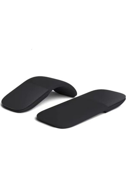 Kablosuz Katlanabilir Arc Touch Fare Ultra Ince Sessiz Ofis Pc Dizüstü Bilgisayar Siyah (Yurt Dışından) indirimleri