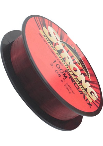 100M Şeffaf Naylon Misina Misinası Kırmızı Ana Misina Alt Misina Misinası Misina Numarası 0,8 Kırmızı (Yurt Dışından) modelleri