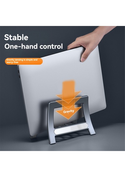 Dikey Dizüstü Bilgisayar Standı Evrensel Masaüstü Standı Dizüstü Bilgisayar Yuvası Katlanabilir Tablet Destek Tutucu Gri (Yurt Dışından) modelleri