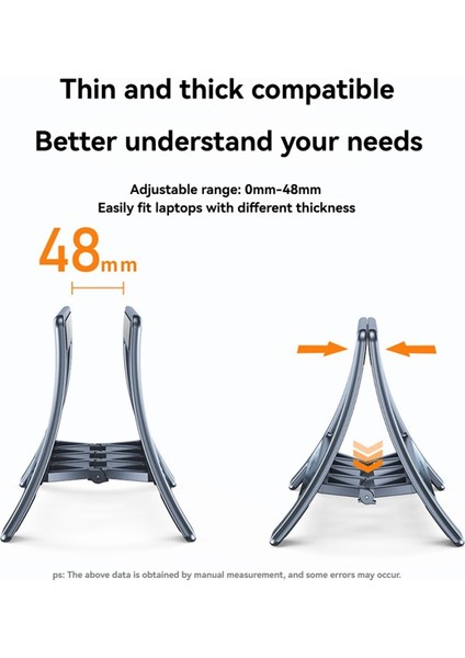 Dikey Dizüstü Bilgisayar Standı Evrensel Masaüstü Standı Dizüstü Bilgisayar Yuvası Katlanabilir Tablet Destek Tutucu Gri (Yurt Dışından) fırsatları