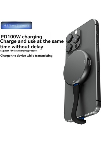 Manyetik 2230 M.2 Nvme SSD Muhafazası Usb3.2 10 Gbps Sabit Disk Kutusu Usb-C Harici Kasa Pd 100 W Hızlı Şarj Cihazı (Yurt Dışından) fiyatları