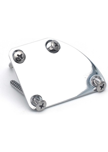 Elektrik Gitar Sap Plakası Kavisli Kesitli Yarı Yuvarlak Asimetri Sap Bağlantısı Arka Montaj Plakası Vidalı 4 Delik B (Yurt Dışından) fiyatları