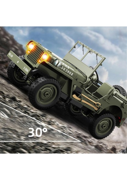 1/10 Rc Araba 2.4g Rc Araba 1941 4WD Rtr Paletli Tırmanma Ölçekli Kamyon Offroad Araç Yetişkin Oyuncakları Çocuklar Için Hediye Yeşil (Yurt Dışından) fiyatları