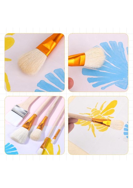 Seramik Sır Fırçaları, Seramik Sır Fırçaları, Akrilik Boyama Için Suluboya Paspas Fırçaları Için 10'lu Paket (Yurt Dışından) fiyatları