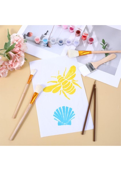 Seramik Sır Fırçaları, Seramik Sır Fırçaları, Akrilik Boyama Için Suluboya Paspas Fırçaları Için 10'lu Paket (Yurt Dışından) modelleri