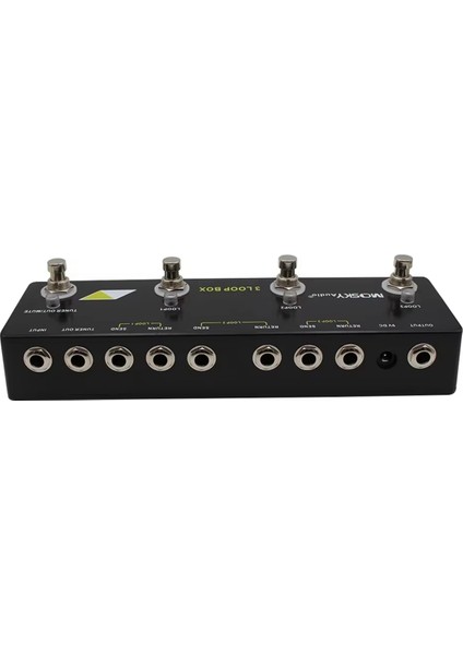 Mosky Audio 3 Loop Box Gitar Efekt Pedalı True Bypass Tuner Sessiz Fonksiyonlu Gitar Aksesuarları (Yurt Dışından) fırsatları