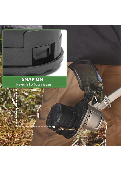 DWO1DT995 Dewalt Hızlı Beslemeli Misinalı Tırpan Kafası Için Ot Kesme Makinesi Başlığı Kapağı ve Yay Değişimi, Parçalar DCST922P1 DCST922B (Yurt Dışından) indirimleri