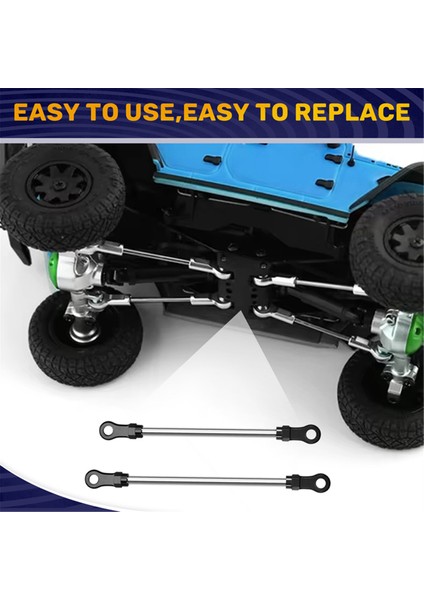 1/10 YK4016 Rc Araba Yükseltme Parçaları Siyah Için Rc Araba Yükseltme Şasisi Ayarlanabilir Çekme Çubuğu Kiti (Yurt Dışından) fırsatları