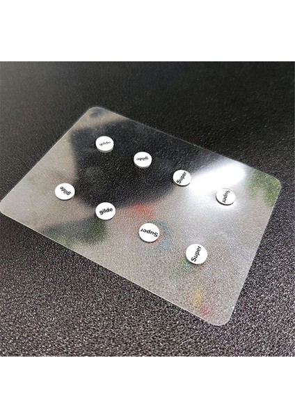 Adet Cam Fare Paten Ayak Pedleri Evrensel Küçük Yuvarlak Noktalar Çıkartma Kendin Yap Fare Altlığı E-Spor Oyun Faresi Için Renk: B (Yurt Dışından) fiyatları