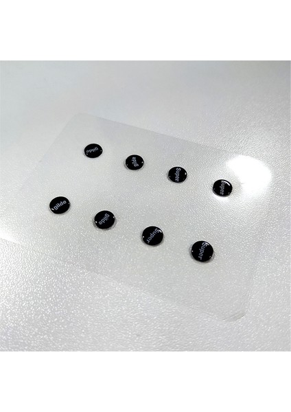 Adet Cam Fare Paten Ayak Pedleri Evrensel Küçük Yuvarlak Noktalar Çıkartma Kendin Yap Fare Altlığı E-Spor Oyun Faresi Için Renk: B (Yurt Dışından) indirimleri