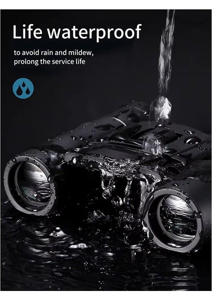 Açık Hava Kampı Için 900X25 Hd Zoom Taşınabilir Güçlü Dürbün Uzun Menzilli Katlanabilir Düşük Işık Dürbünü (Yurt Dışından) fırsatları