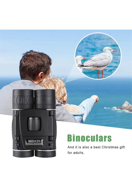 Açık Hava Kampı Için 900X25 Hd Zoom Taşınabilir Güçlü Dürbün Uzun Menzilli Katlanabilir Düşük Işık Dürbünü (Yurt Dışından) indirimleri