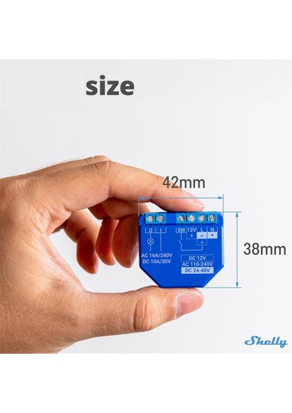 Shelly Plus 1 Akıllı Wifi Röle Anahtarı Kontrol Monitörü Ev Işıklarını Kontrol Etme Uygulamaları Garaj Kapıları Için Güç (Yurt Dışından) indirimleri