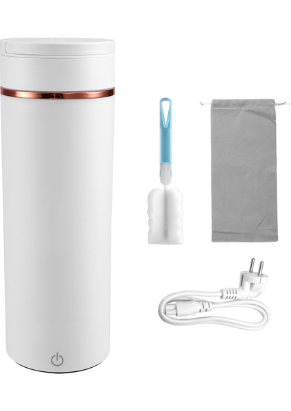 Değişken Ön Ayarlı Mini Elektrikli Su Isıtıcısı Taşınabilir Seyahat Çaydanlığı 500 ml 316 Paslanmaz Çelik Otomatik Kapanma Ab Fişi (Yurt Dışından) modelleri