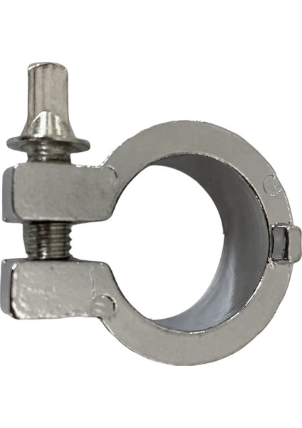 Zil Standı Hafıza Kilidi, Davul Kelepçesi Çok Fonksiyonlu Müzik Enstrümanı Perküsyon Parçaları Için Gümüş (Yurt Dışından)