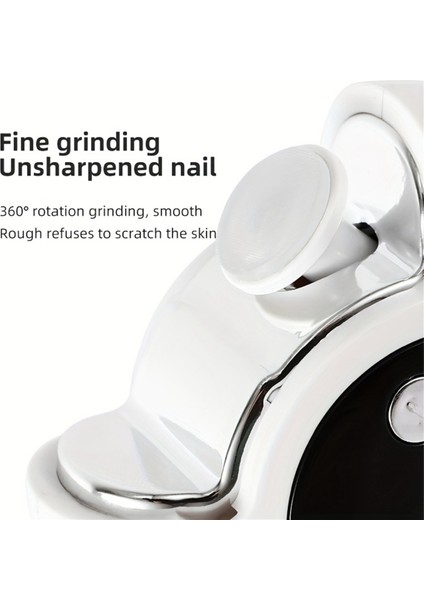 Otomatik Elektrikli Tırnak Makası Çok Işlevli Taşınabilir Tırnak Öğütücü Elektrikli Manikür Aleti (Yurt Dışından) indirimleri