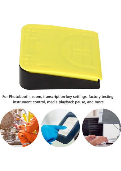 Tek Ayak Anahtarı Pedalı Kablosuz 2.4g Kablolu USB Üç Bağlantı Modu Yüksek Hassasiyet Ergonomik Ayak Anahtarı Pedalı (Yurt Dışından) modelleri