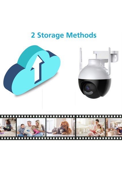 4K 4mp Ptz Otomatik Izleme Ip Icsee Wifi Kamera Renkli Ev Güvenlik Ses Dış Mekan Video Gözetimi Ab Fişi (Yurt Dışından) modelleri