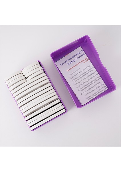 20 Parça Örgü Blokaj Seti Paslanmaz Çelik Örgü Blokaj Tarakları ve 2 Boyutlu Iğneler Dıy Örgü Tığ Işi Malzemeleri Için (Yurt Dışından) fiyatları