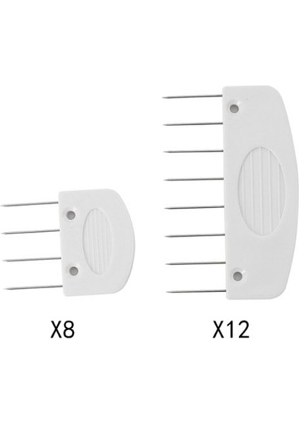 20 Parça Örgü Blokaj Seti Paslanmaz Çelik Örgü Blokaj Tarakları ve 2 Boyutlu Iğneler Dıy Örgü Tığ Işi Malzemeleri Için (Yurt Dışından) fırsatları