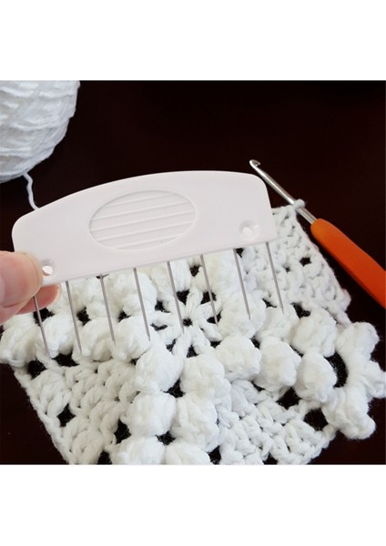 20 Parça Örgü Blokaj Seti Paslanmaz Çelik Örgü Blokaj Tarakları ve 2 Boyutlu Iğneler Dıy Örgü Tığ Işi Malzemeleri Için (Yurt Dışından) indirimleri