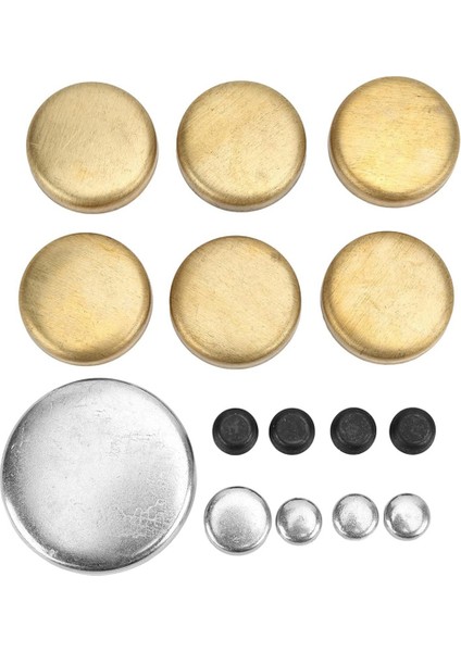 Pirinç Donma Tapası Kiti Motor Genişletme Tapaları PE-108R PE108B Küçük Blok Windsor Motorları Için 255CI, 260CI, 289CI 1962-2001 (Yurt Dışından)