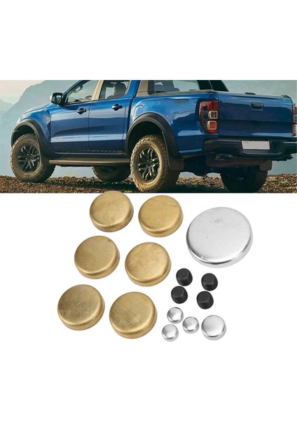 Pirinç Donma Tapası Kiti Motor Genişletme Tapaları PE-108R PE108B Küçük Blok Windsor Motorları Için 255CI, 260CI, 289CI 1962-2001 (Yurt Dışından) fiyatları