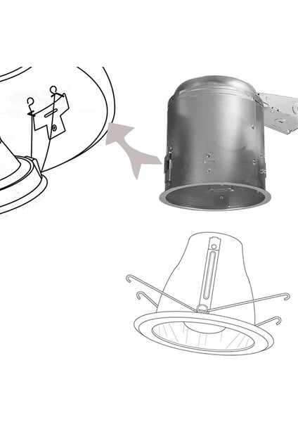 20 Gömme Aydınlatma Yayı, Paslanmaz Çelik Burulma Yay Klipsleri, Gömme Aydınlatma Aksesuarları, 8,25 Inç (Yurt Dışından) modelleri