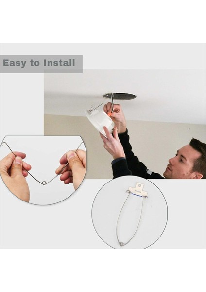 20 Gömme Aydınlatma Yayı, Paslanmaz Çelik Burulma Yay Klipsleri, Gömme Aydınlatma Aksesuarları, 8,25 Inç (Yurt Dışından) fırsatları