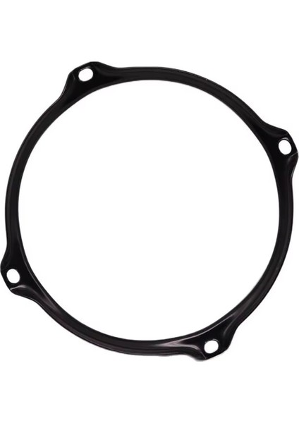 Davul Kasnağı Alaşımlı 6 Inç 4 Delikli Davul Kasnağı Trampet Kasnağı 6 Inç Trampet Davul Perküsyon Enstrüman Parçaları Siyah (Yurt Dışından)