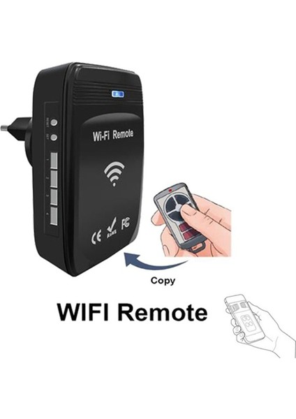 Wifi 287MHZ-868MHZ Wifi - Rf Dönüştürücü Yuvarlanan Kodlu Garaj Kapısı Uzaktan Kumandası Ab Fişi (Yurt Dışından) fırsatları