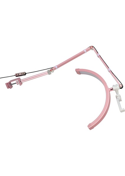 Yarım Ay LED Lamba Profesyonel Halka Işıklar Tırnak Aydınlatması Için Dolgu Işığı Makyaj Güzellik Vlog Canlı Yayın Abd Fişi (Yurt Dışından) indirimleri