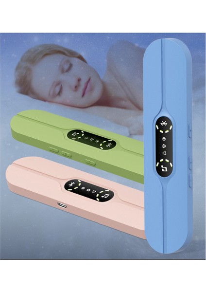 Kemik Iletimi Kablosuz Bluetooth Müzik Kutusu Uyku Hoparlörü LED Ekran Uyku Yastığı Bluetooth Küçük Hoparlör Mavi (Yurt Dışından) modelleri