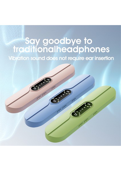 Kemik Iletimi Kablosuz Bluetooth Müzik Kutusu Uyku Hoparlörü LED Ekran Uyku Yastığı Bluetooth Küçük Hoparlör Mavi (Yurt Dışından) indirimleri