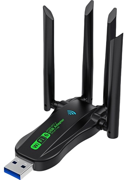 900MBPS Wifi Ağ Kartı 2.4g/5ghz Bluetooth 5.4 Wi-Fi Dongle AX900 USB 4 Antenli Kablosuz Alıcı Pc/dizüstü Bilgisayar Için (Yurt Dışından)