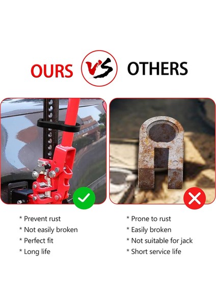 Hi-Lift Kriko, Çiftlik Krikosu ve Arazi Krikosu Aksesuarları Için Kriko Kolu Koruyucu (Yurt Dışından) fırsatları