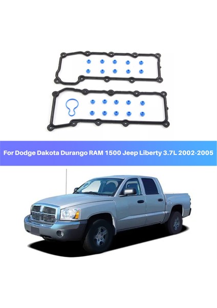 Dodge Dakota Durango Ram 1500 Jeep Liberty 3.7l 2002-2005 VS50459R 53020991 Için 1 Takım Valf Kapağı Contası (Yurt Dışından) fırsatları