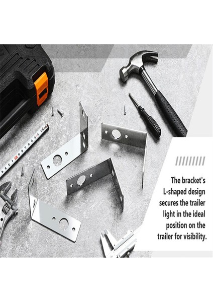 Adet Römork Işık Braketi, L Şeklinde Arka Işık Montaj Braketi, Tekne Yardımcı Römork Işıkları, Parçalar ve Aksesuarlar Için (Yurt Dışından) indirimleri