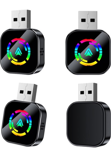 2'si 1 Arada Kablosuz Carplay Android Auto Aı Kutusu Tak ve Çalıştır USB Araç Dongle'ı Kablolu Carplay/android Otomatik Araç Için Bluetooth Wifi (Yurt Dışından) fırsatları