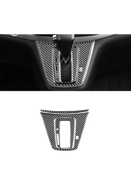 Honda Crv Cr-V 2012-2016 Karbon Fiber Araç Orta Konsol Vites Kolu Paneli Döşeme Etiketi Aksesuarları Lhd (Yurt Dışından) modelleri